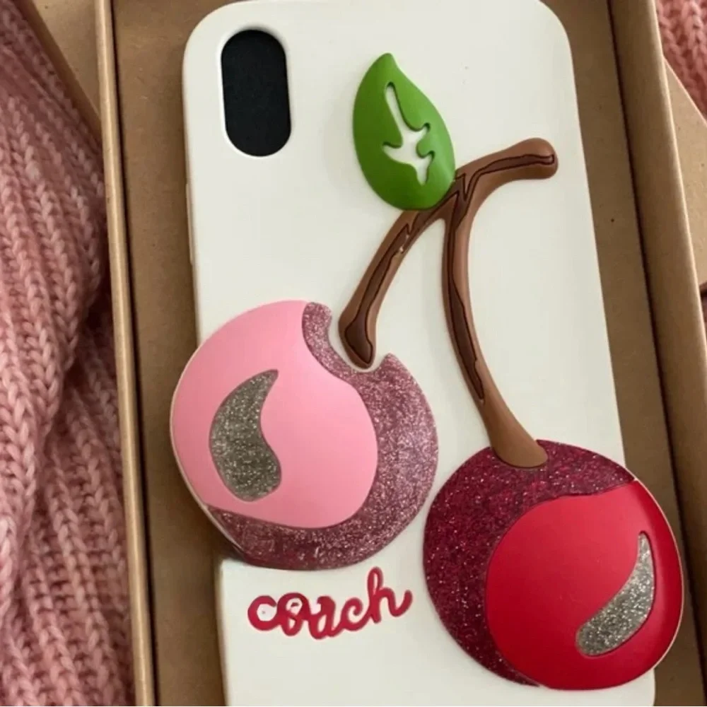 COACH | Cherry iPhone XR NWT